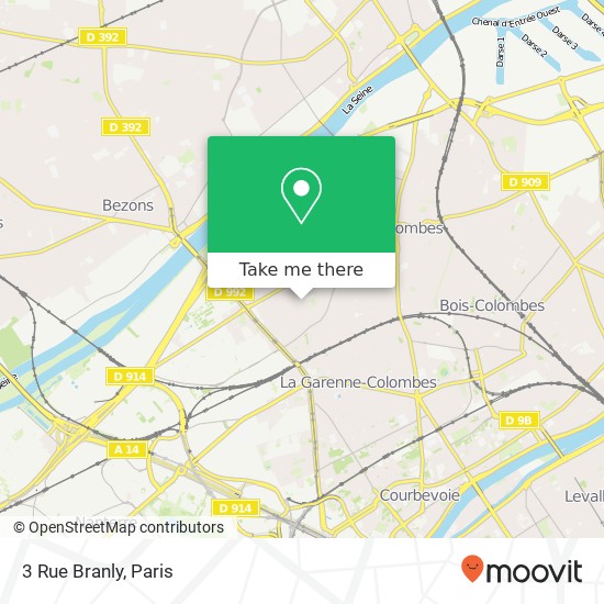 3 Rue Branly map