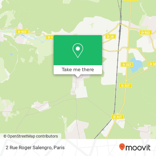 Mapa 2 Rue Roger Salengro
