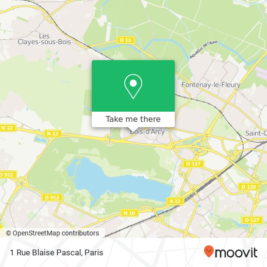 1 Rue Blaise Pascal map