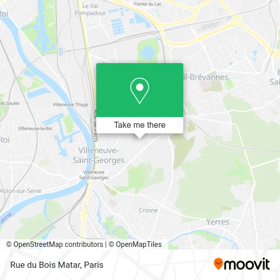 Rue du Bois Matar map