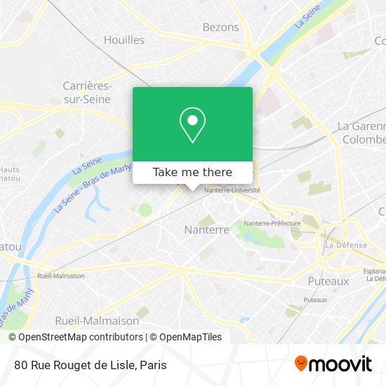 80 Rue Rouget de Lisle map