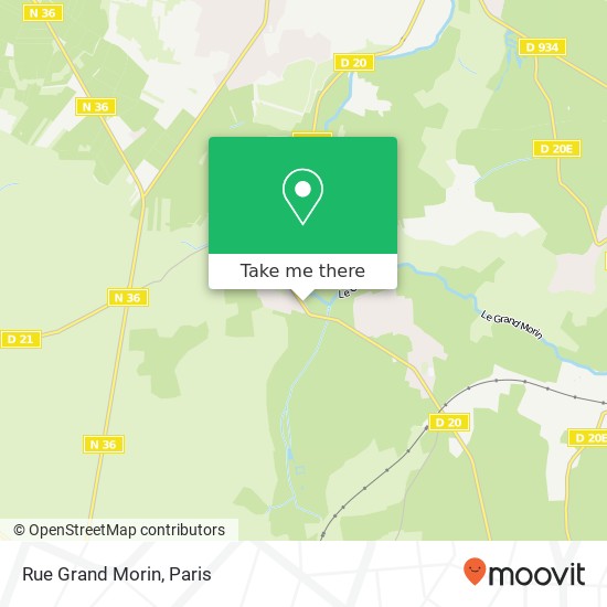 Rue Grand Morin map
