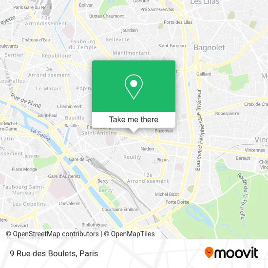 9 Rue des Boulets map