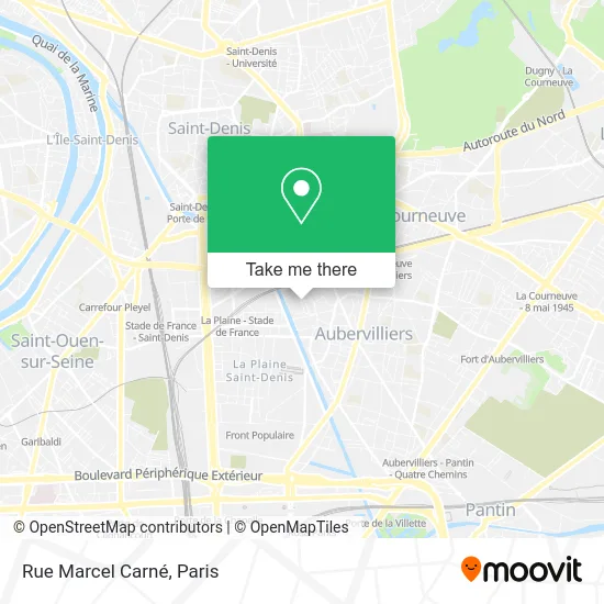 Rue Marcel Carné map