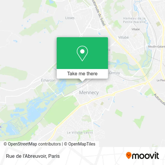 Rue de l'Abreuvoir map