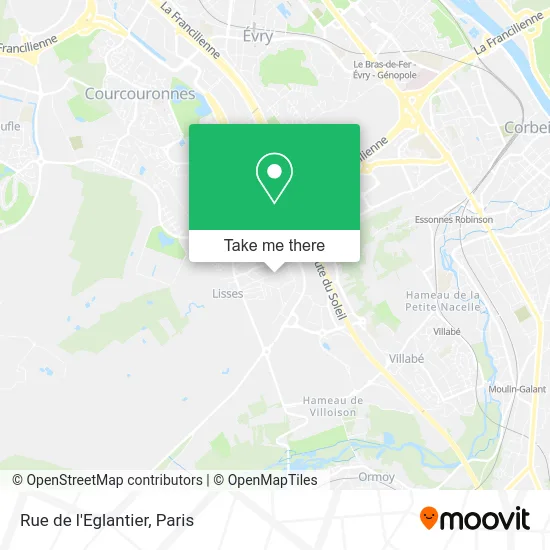 Rue de l'Eglantier map