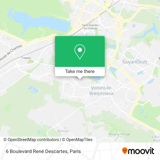 6 Boulevard René Descartes map