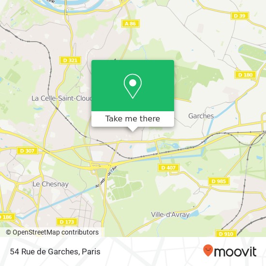 54 Rue de Garches map