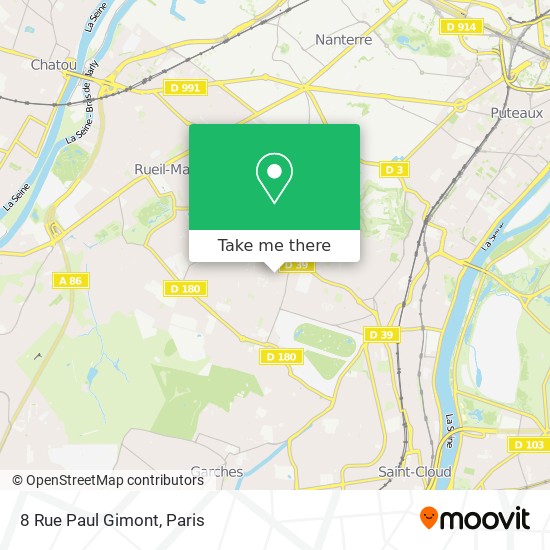 8 Rue Paul Gimont map