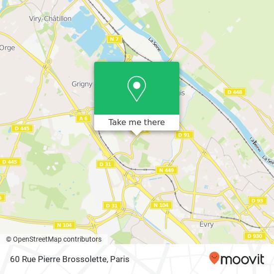 60 Rue Pierre Brossolette map