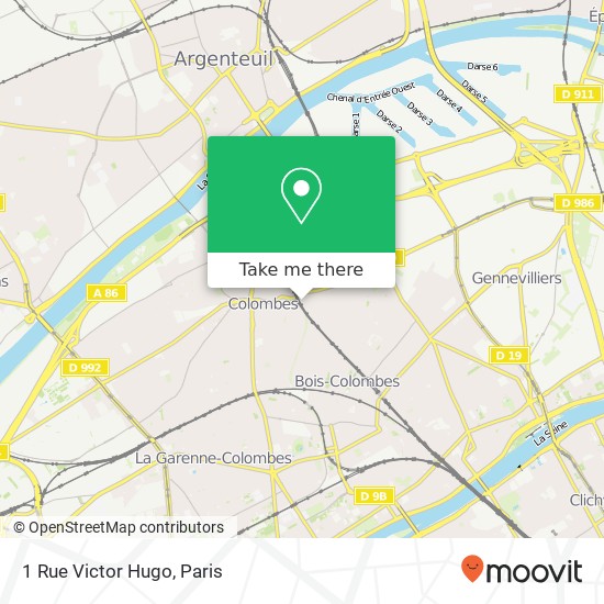 1 Rue Victor Hugo map