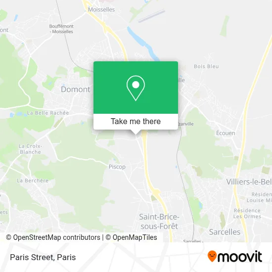Rue de Paris map