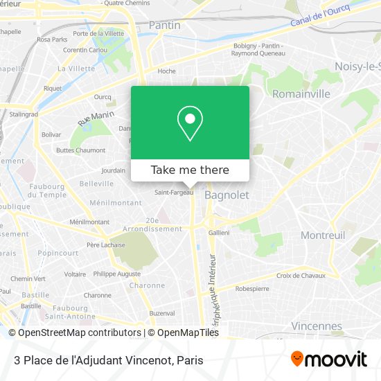 3 Place de l'Adjudant Vincenot map