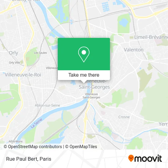 Rue Paul Bert map