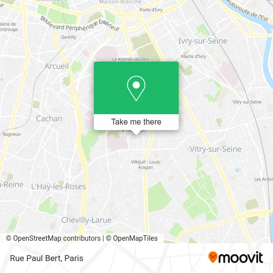 Rue Paul Bert map