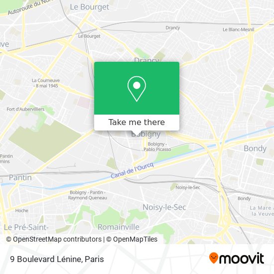 9 Boulevard Lénine map
