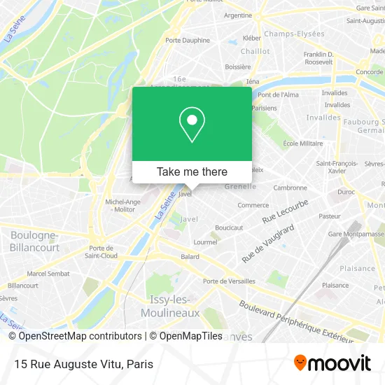 15 Rue Auguste Vitu map