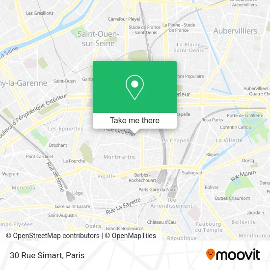 30 Rue Simart map