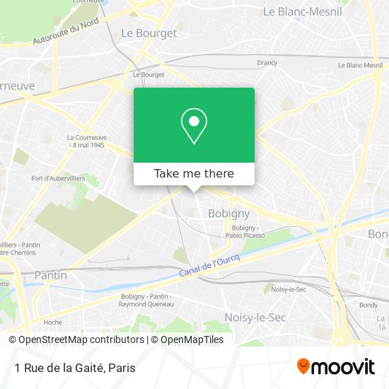 1 Rue de la Gaité map