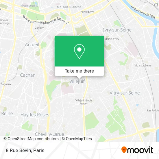 8 Rue Sevin map