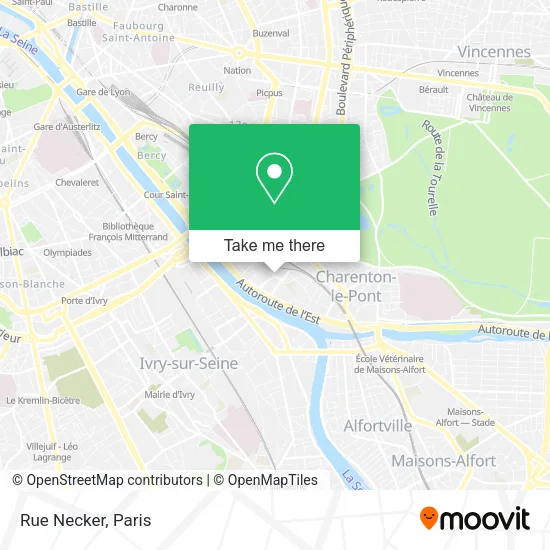 Rue Necker map