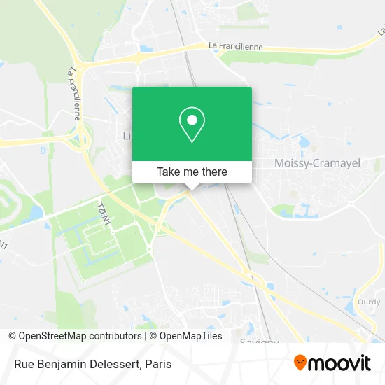 Rue Benjamin Delessert map