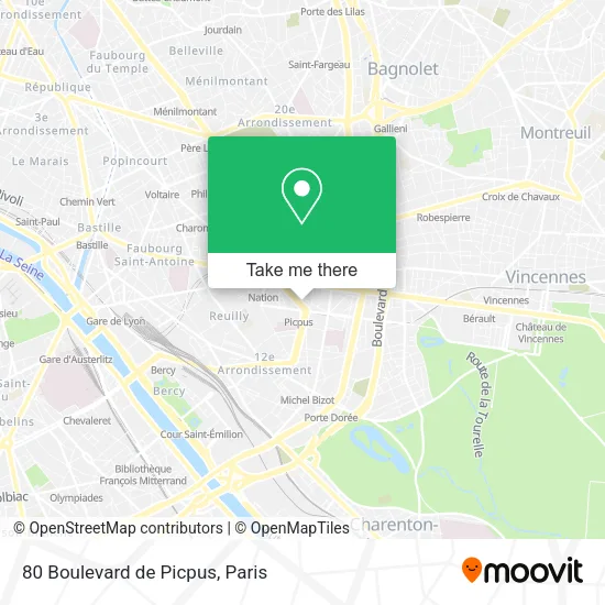 80 Boulevard de Picpus map