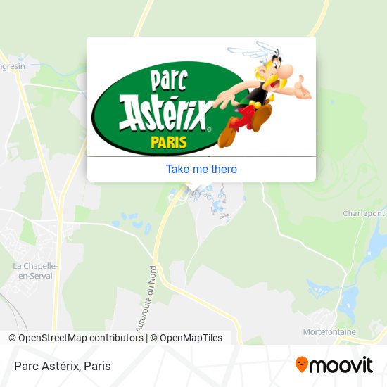 parc asterix map