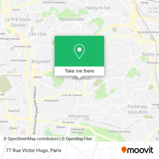 77 Rue Victor Hugo map
