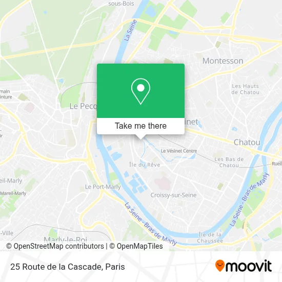 25 Route de la Cascade map