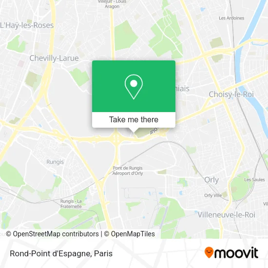 Rond-Point d'Espagne map