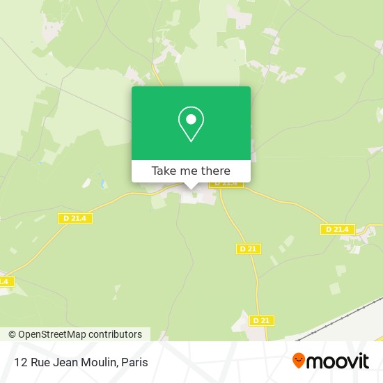 Mapa 12 Rue Jean Moulin