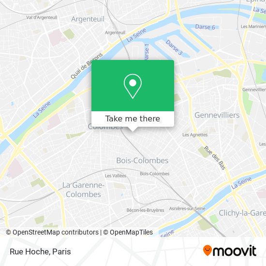 Rue Hoche map