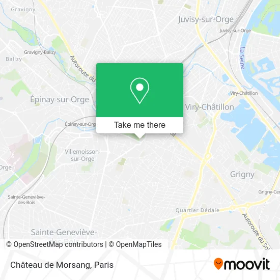 Château de Morsang map