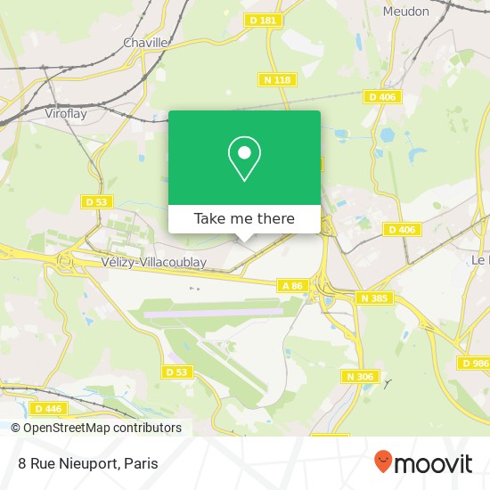 Mapa 8 Rue Nieuport