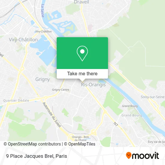 9 Place Jacques Brel map