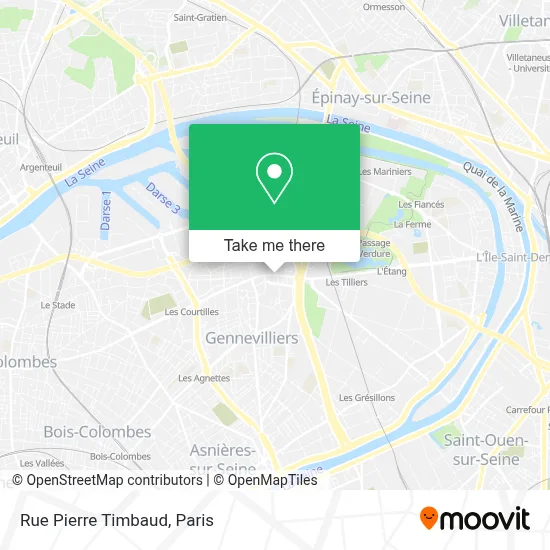 Rue Pierre Timbaud map
