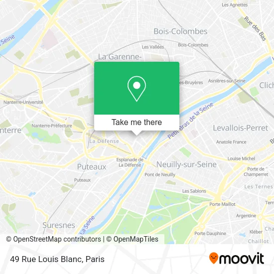 49 Rue Louis Blanc map