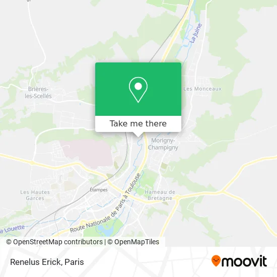 Renelus Erick map