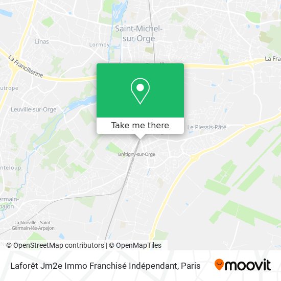 Mapa Laforêt Jm2e Immo Franchisé Indépendant