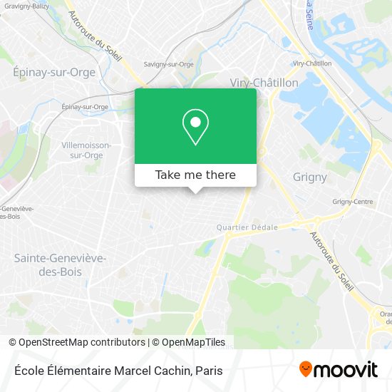 École Élémentaire Marcel Cachin map