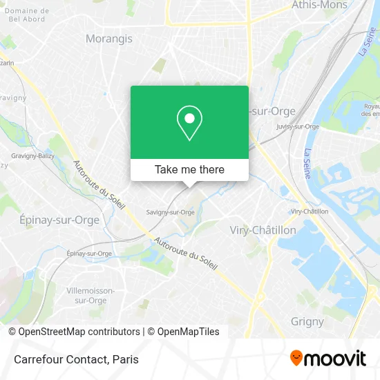 Carrefour Contact map