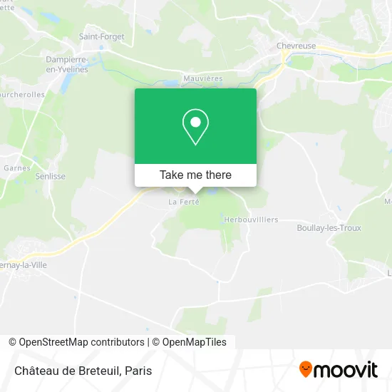 Château de Breteuil map