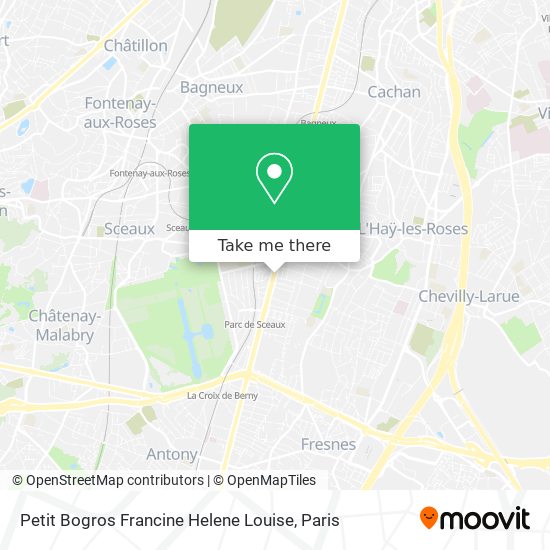 Petit Bogros Francine Helene Louise map