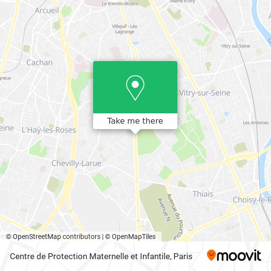 Centre de Protection Maternelle et Infantile map