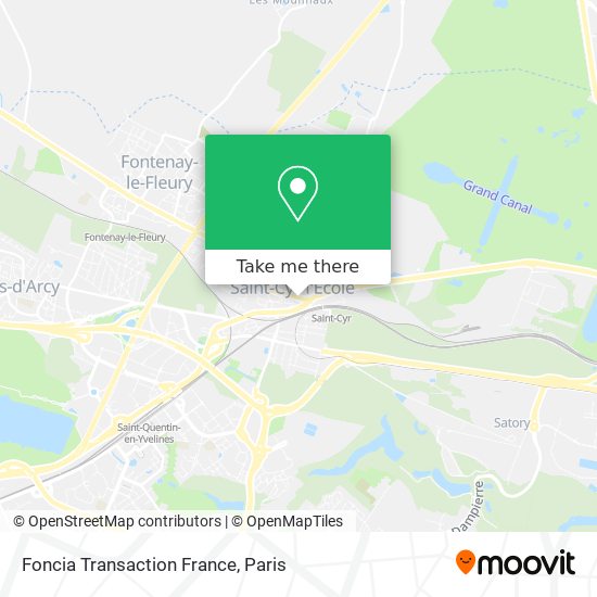 Foncia Transaction France map