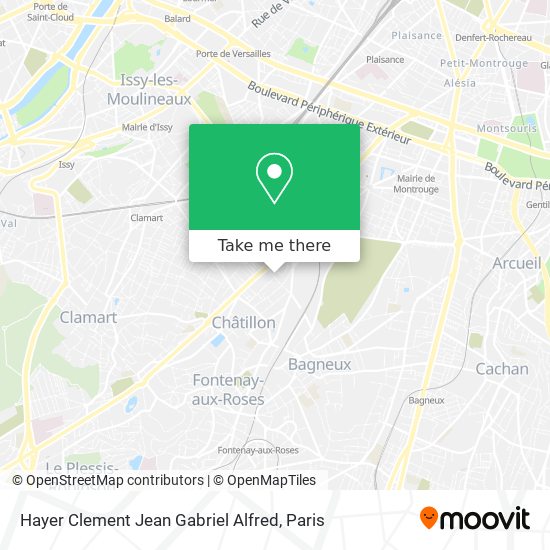 Hayer Clement Jean Gabriel Alfred map