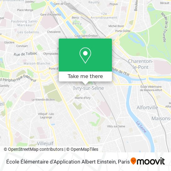 École Élémentaire d'Application Albert Einstein map