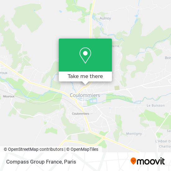 Mapa Compass Group France