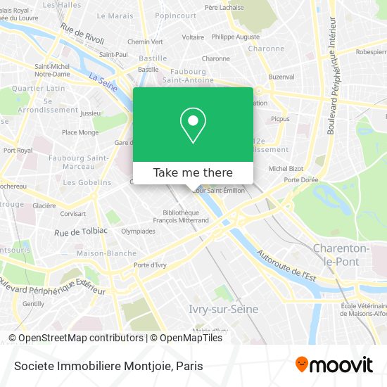 Societe Immobiliere Montjoie map